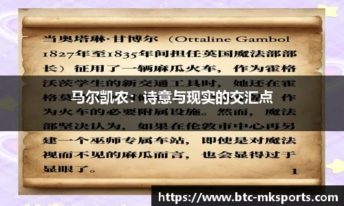 马尔凯农：诗意与现实的交汇点